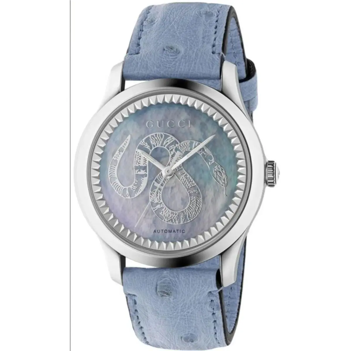 YA1264113 Women`s G-timeless Medium Transparent Mother of Pearl by Gucci