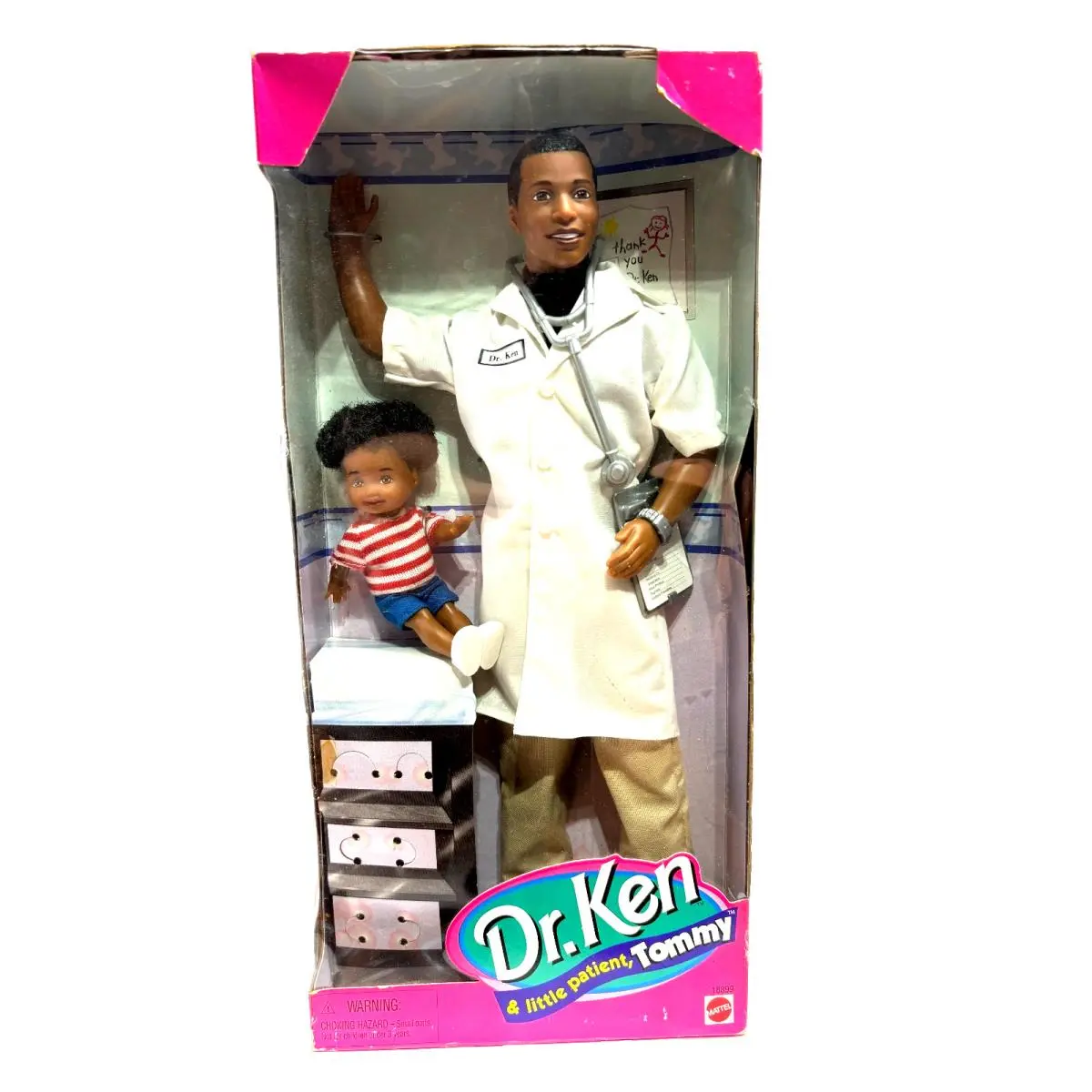 1997 Mattel Barbie Dr. Ken Little Patient Tommy African American 18899