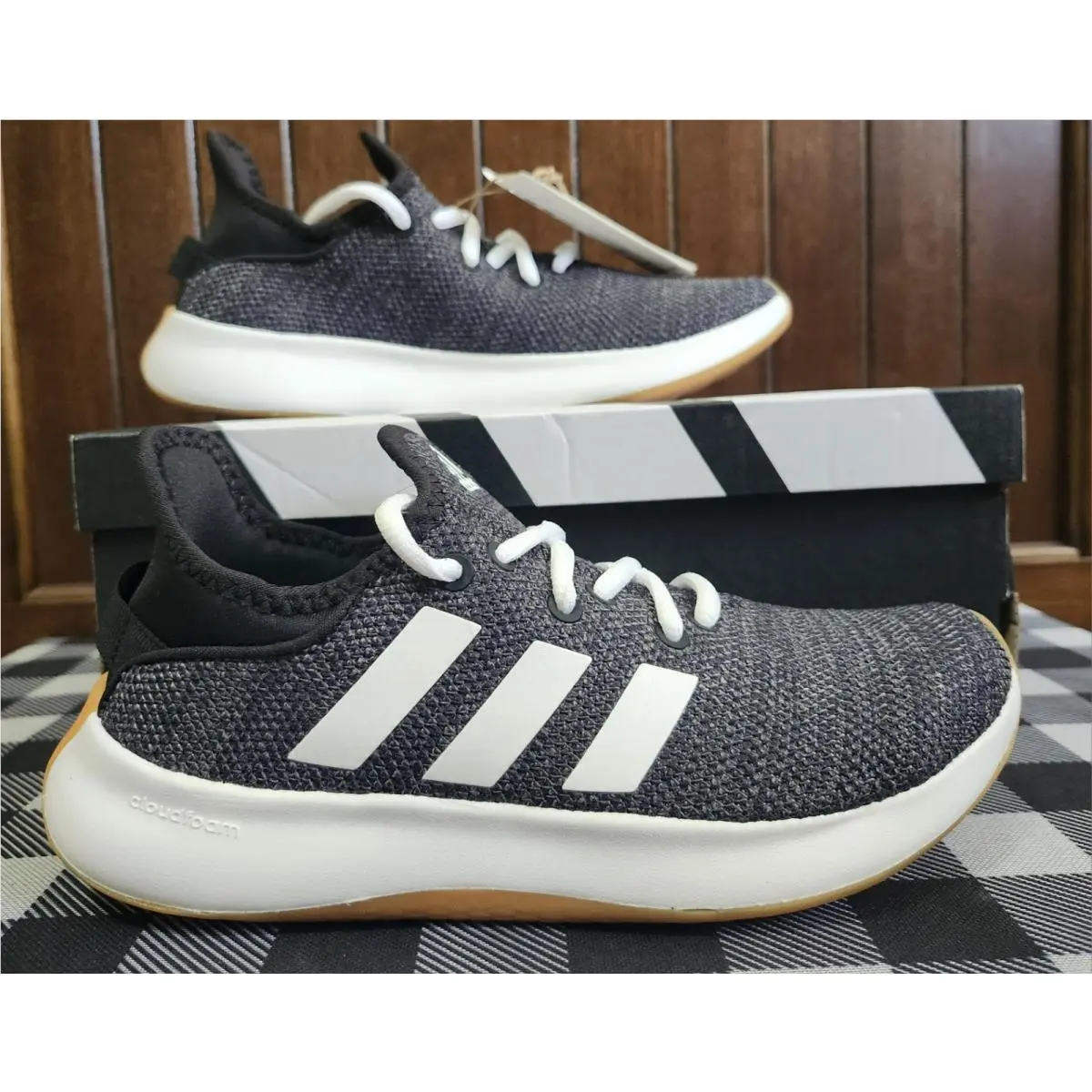 Cloudfoam Pure Spw IG2530 Sportwear Athletic Shoes Size 5W or Size 4Y by Adidas