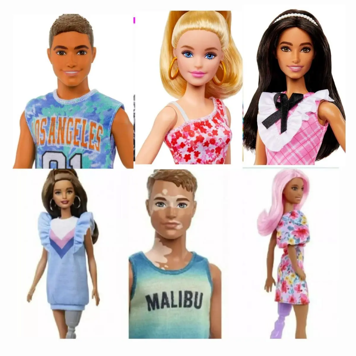Barbie Prosthetic Leg Vitiligo Ken Fashionistas with Disabled 6 Custom Isreal