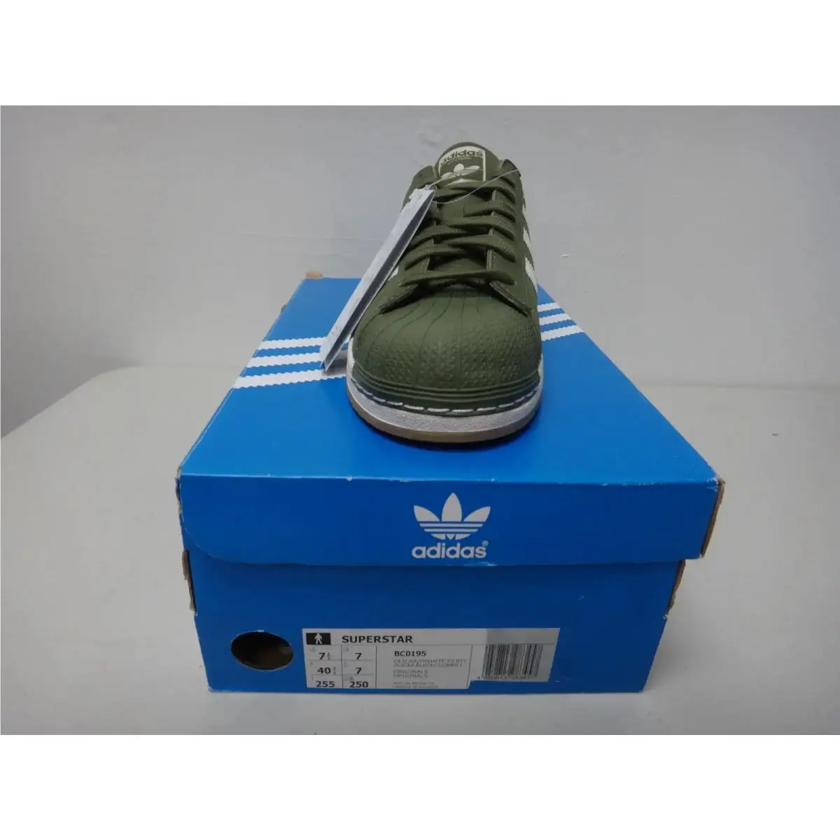 Adidas shoes - Superstar - Superstar - BC0195 - Olive Cargo/Green 0