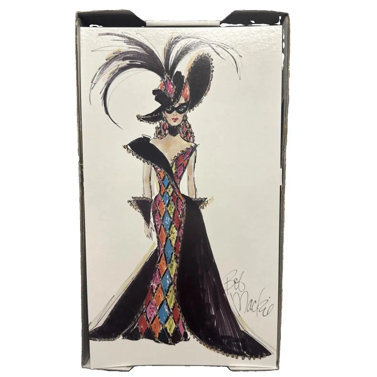 Bob Mackie Masquerade Ball Barbie Doll Nrfb 1993 Fashion Designer Collectible