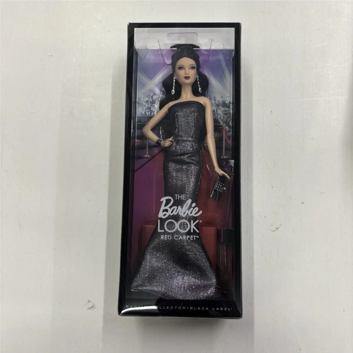 Barbie Look Red Carpet Black Dress Doll 2013