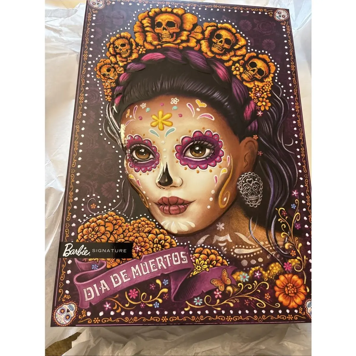 Mattel Barbie Dia De Los Muertos Doll 2021 Day Of The Dead Signature