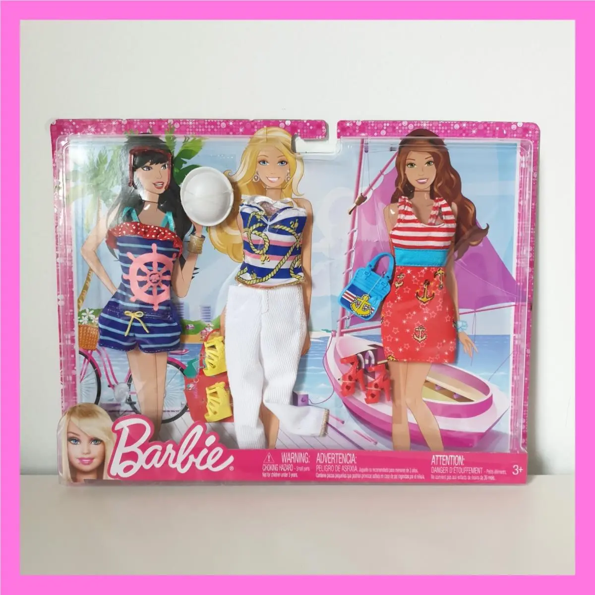 Barbie Fashionistas Fashion Pack 2012 N8322 Marine Dress Summer Boat Vacation