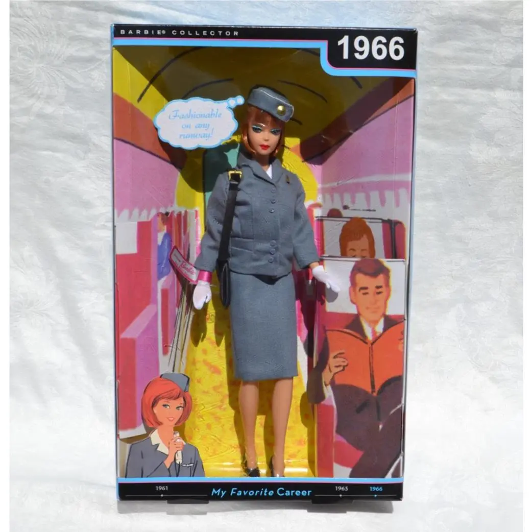 Barbie My Favorite Career Pan American Stewardess Pan Am Doll 1966 Reproduction