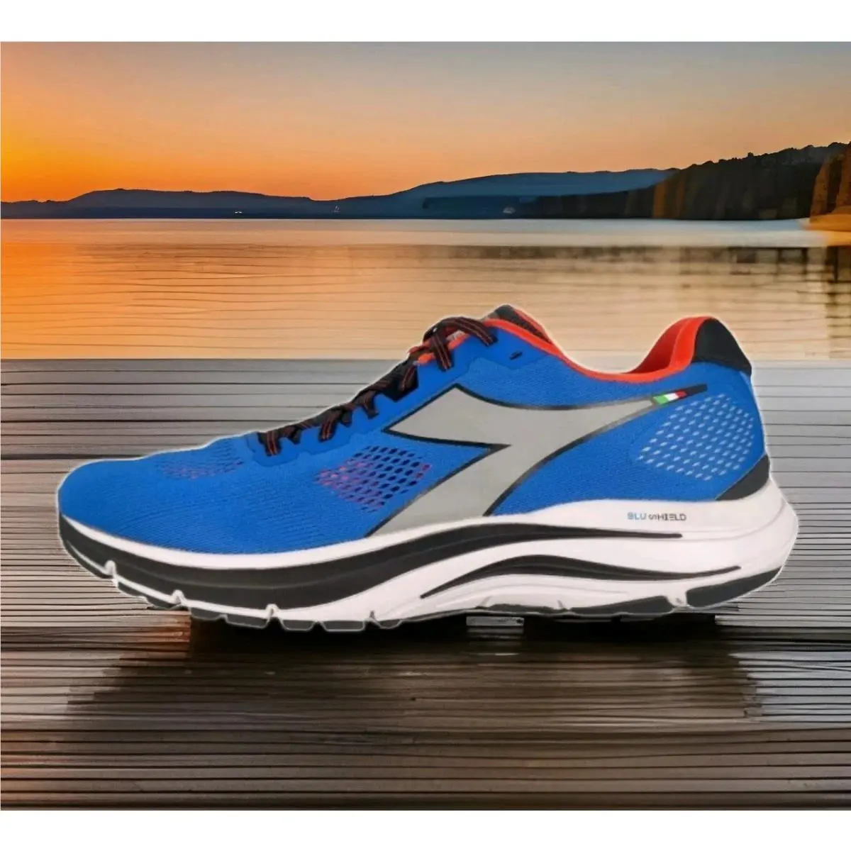 Diadora shoes - Diadora Mythos Blushield 7 Vortice Running - 101 178060 01 C9215 - Blue 1