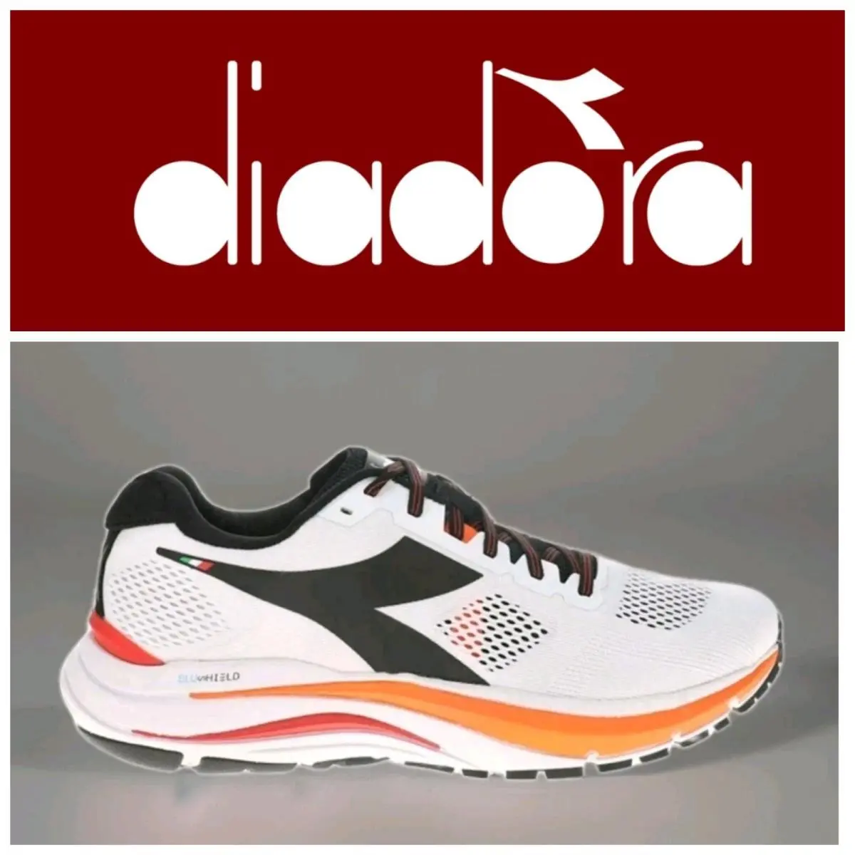 Men`s Choose SZ Diadora Mythos Blushield 7 Vortice Running Shoes C9804