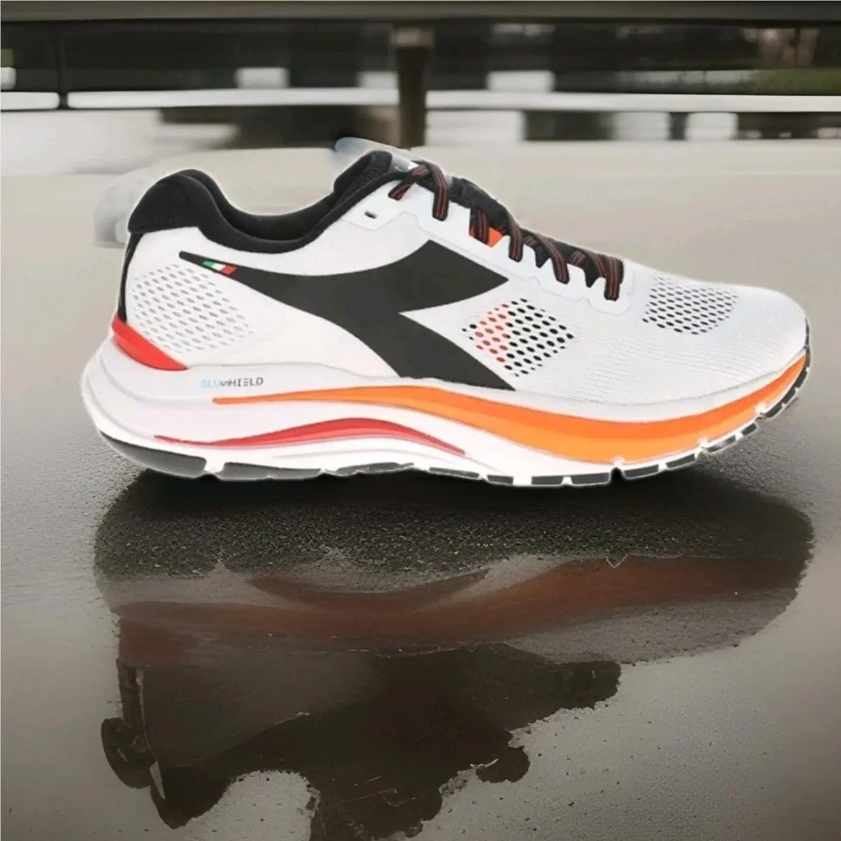 Diadora shoes - DIADORA Mythos - Mythos - 178060-C9804 - WHITE / ORANGE / BLACK / RED 20