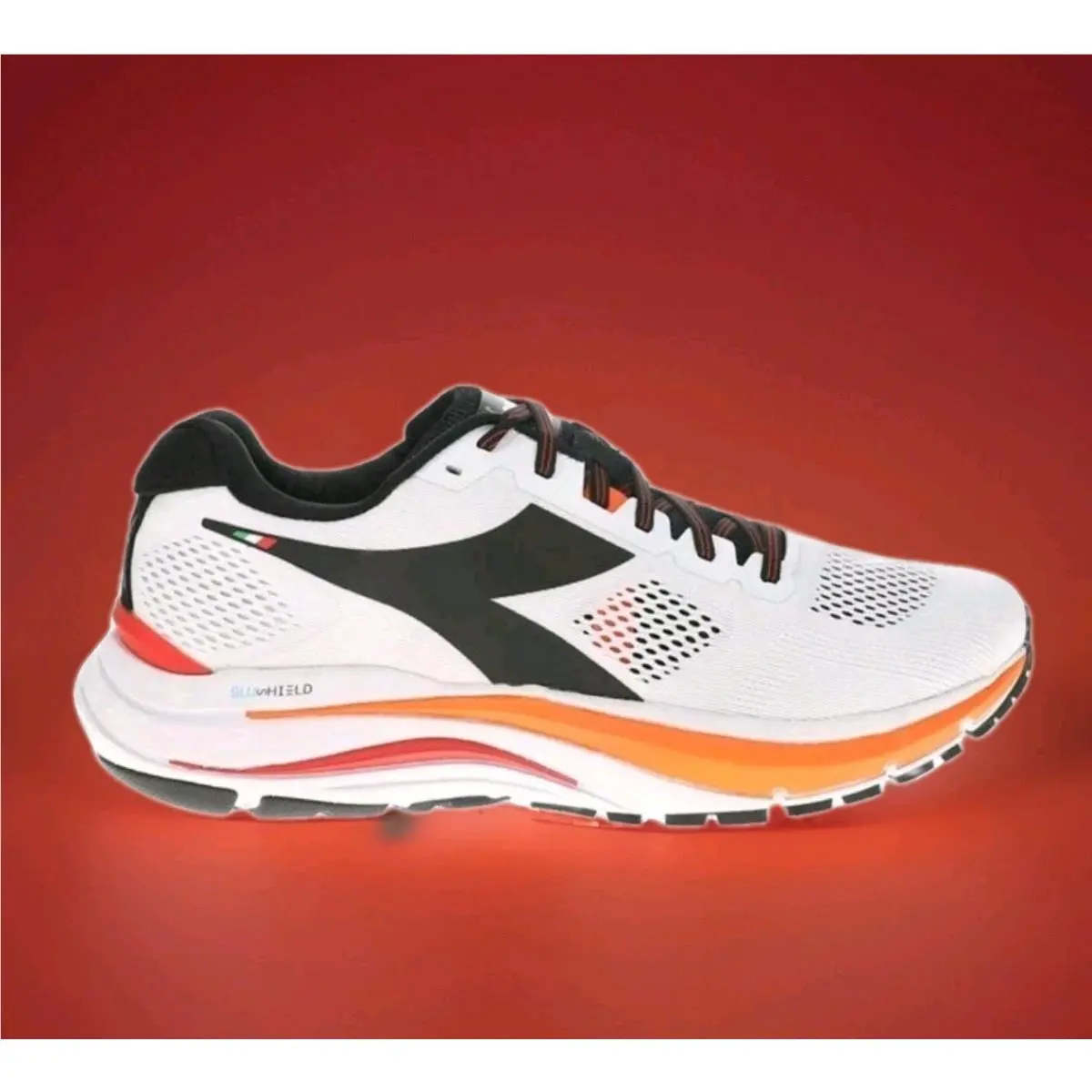Diadora shoes - DIADORA Mythos - Mythos - 178060-C9804 - WHITE / ORANGE / BLACK / RED 24