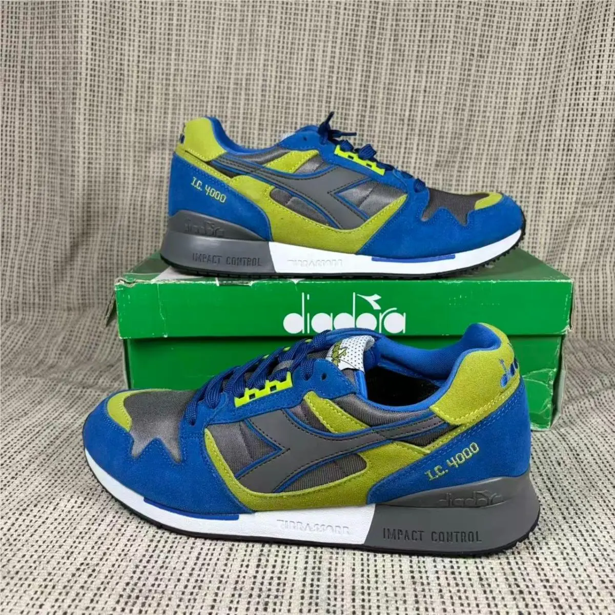 Diadora I.c. 4000 Nylon II Men`s Running Shoes 501-170940-01 C6298