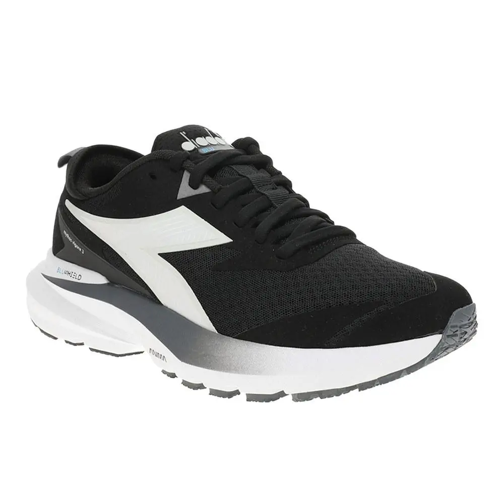 Diadora shoes - diadora Mythos Blushield Vigore 3 Wide Running - 181032-C7406 - Black, White 0