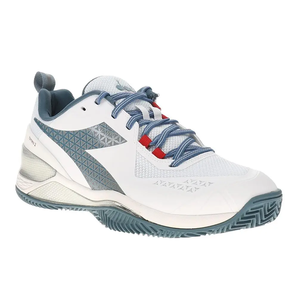Diadora shoes - diadora Blushield Torneo 2 Clay Tennis - 179504-D0842 - Blue, White 5