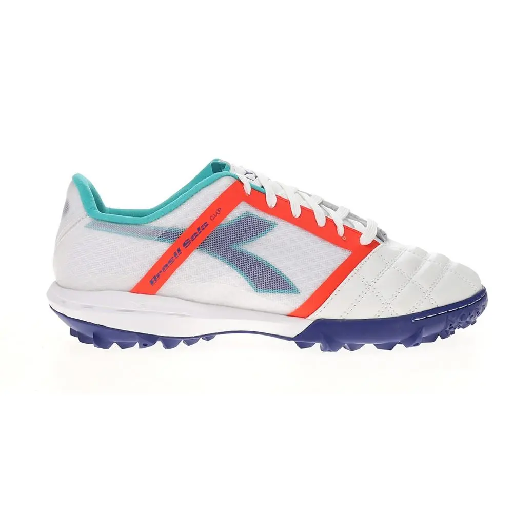 Diadora Brasil Sala Cup Turf Soccer Mens White Sneakers Athletic Shoes 179609-C2
