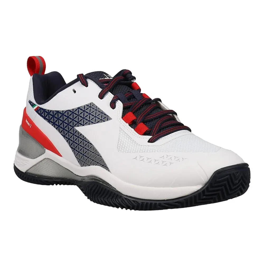 Diadora shoes - diadora Blushield Torneo 2 Clay Tennis - 179504-D0274 - White 5