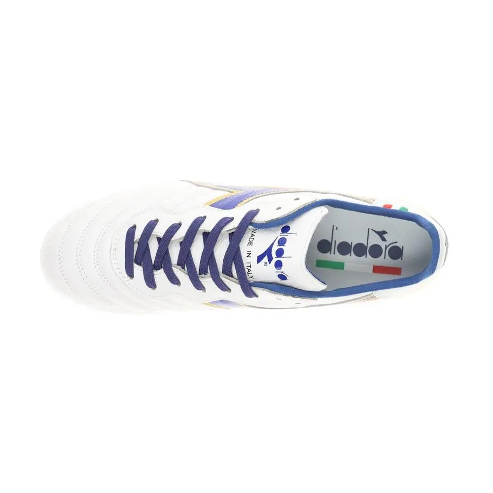 Diadora shoes - diadora Brasil Italy Og Gr Lt Plus Mdpu Soccer Cleats - 179595-D0953 - White 7