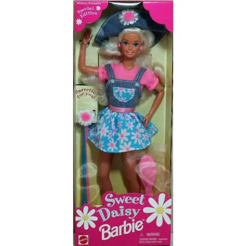 Barbie 15133 1996 Military Exclusive Sweet Daisy Doll
