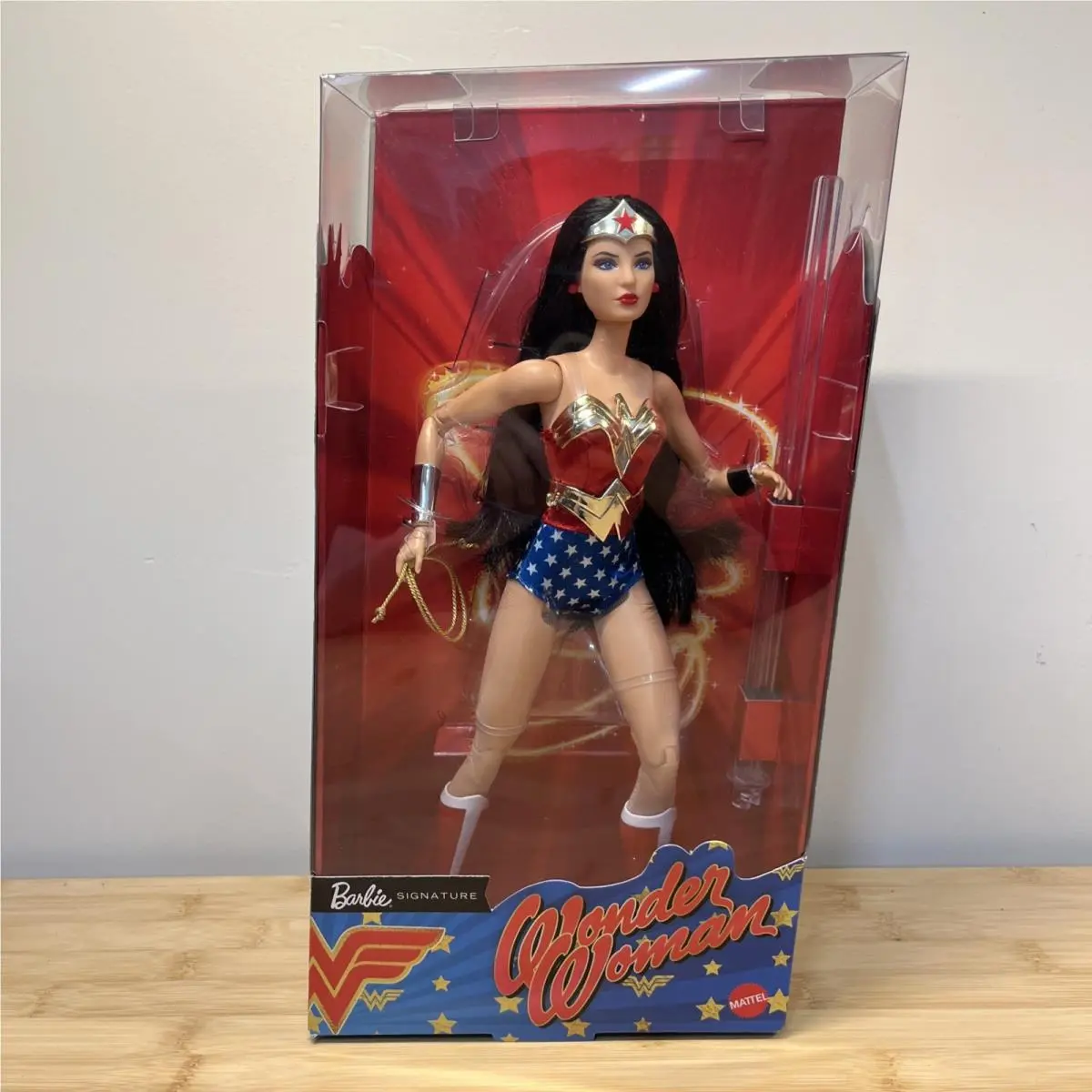 Mattel Wonder Woman Barbie Doll DC Comics Black Label