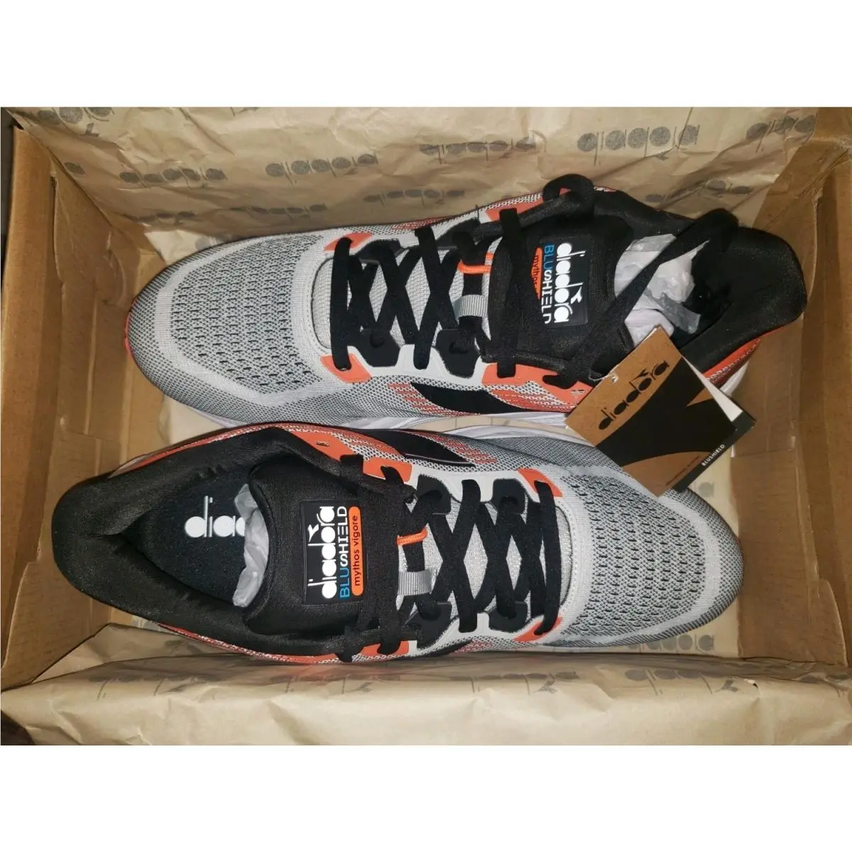 Diadora shoes - Diadora Mythos Blushield Vigore - Mythos Blushield Vigore - 101178046 01 D0009 - Orange (UPC: 193867806226) 10