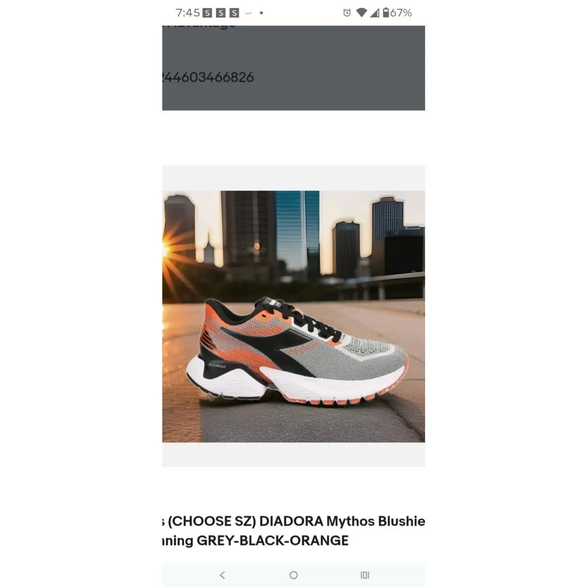 Diadora shoes - Diadora Mythos Blushield Vigore - Mythos Blushield Vigore - 101178046 01 D0009 - Orange (UPC: 193867806226) 0
