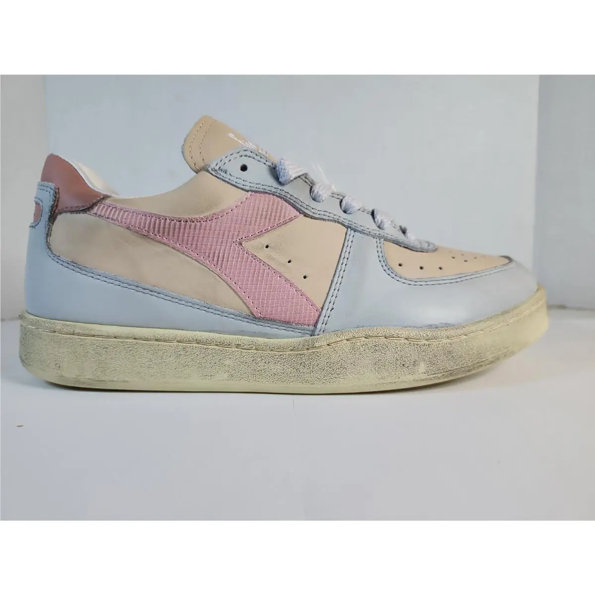 Diadora shoes - diadora Mi Basket Low Used - 179043-50015 - Orange 2