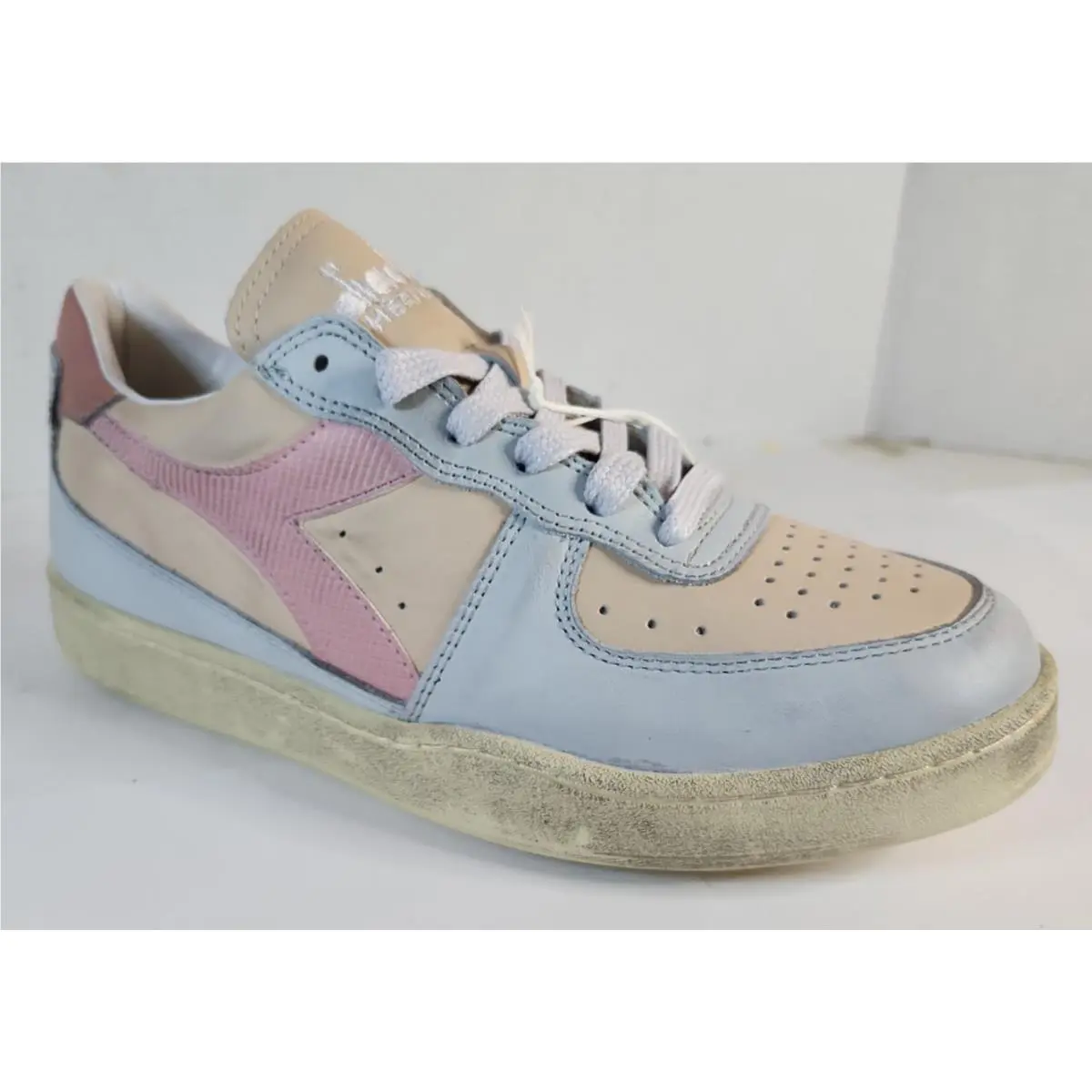 Diadora shoes - diadora Mi Basket Low Used - 179043-50015 - Orange 3