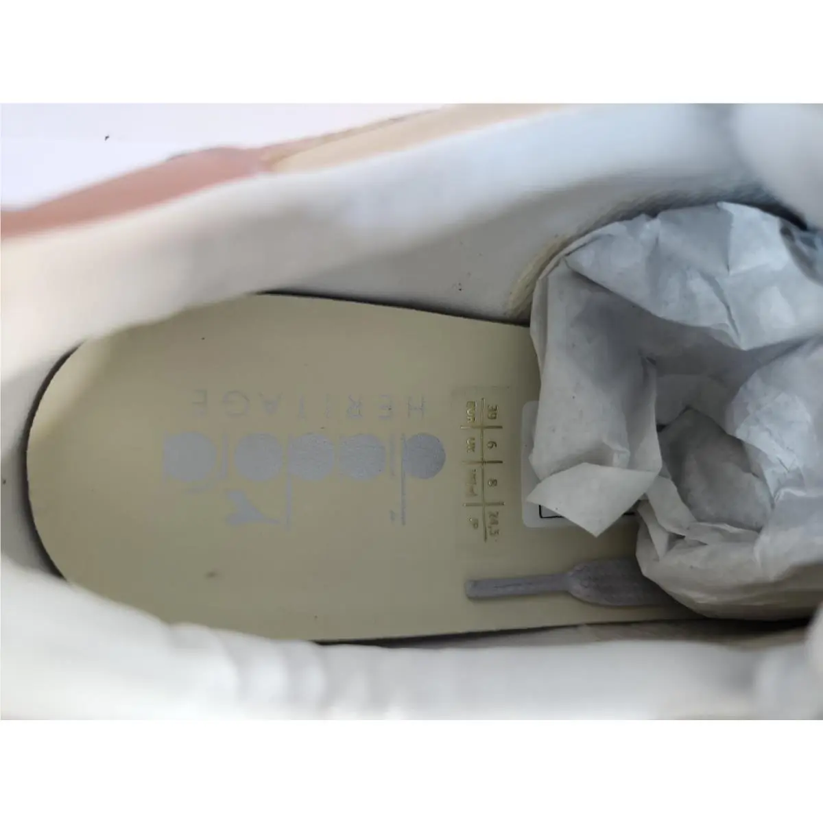 Diadora shoes - diadora Mi Basket Low Used - 179043-50015 - Orange 8