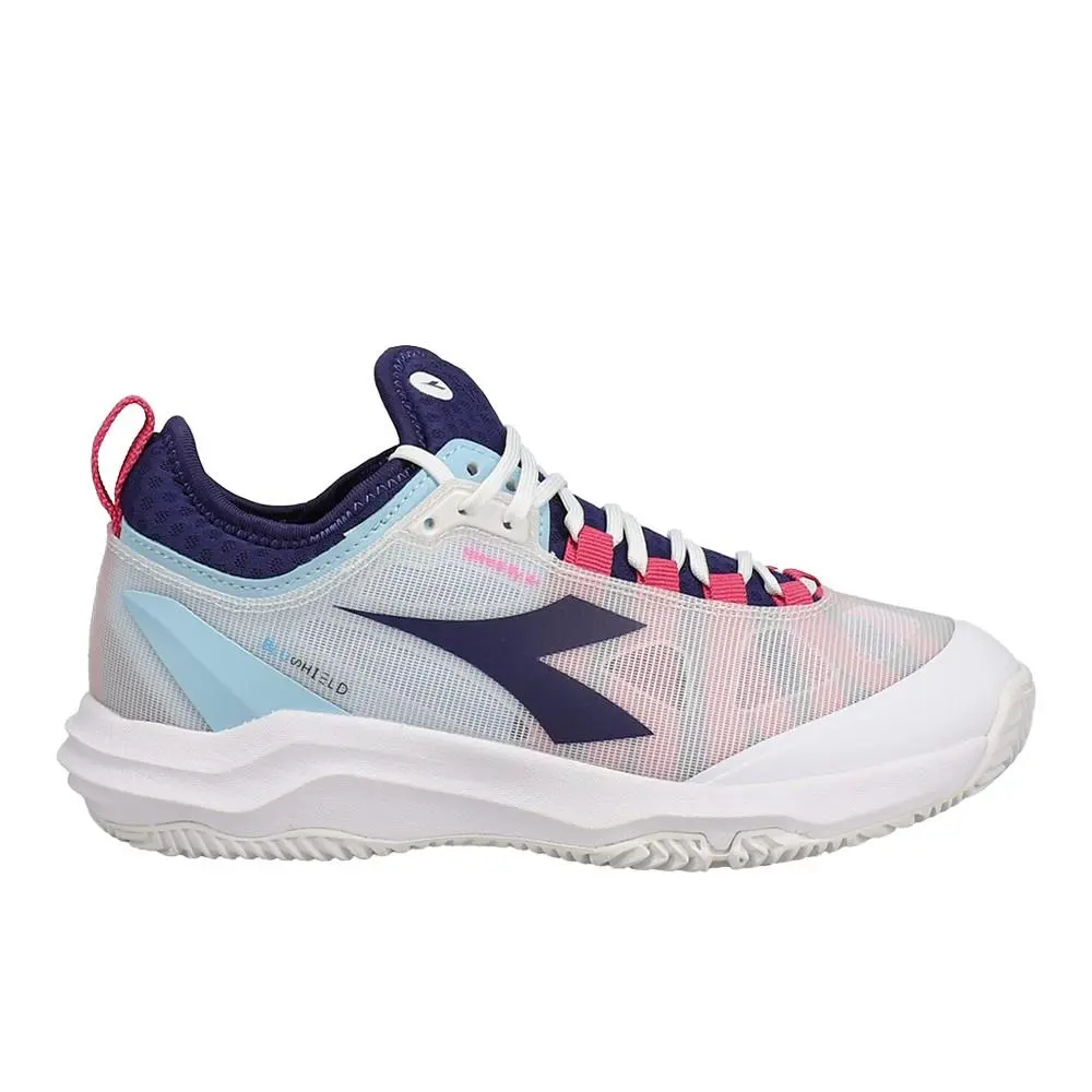 Diadora Speed Blushield Fly 4 Plus Clay Tennis Womens Size 7.5 M Sneakers Athle