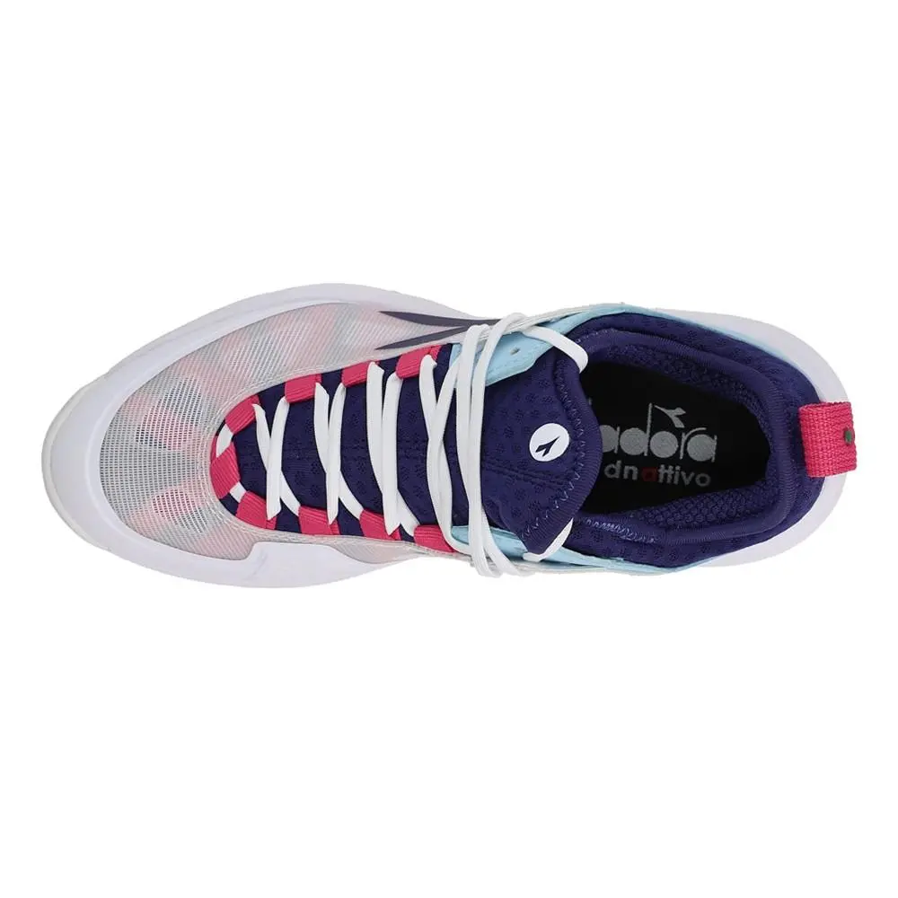 Diadora shoes - diadora Speed Blushield Fly 4 Plus Clay Tennis - 179508-D0257 - White (UPC: 193867934912) 2