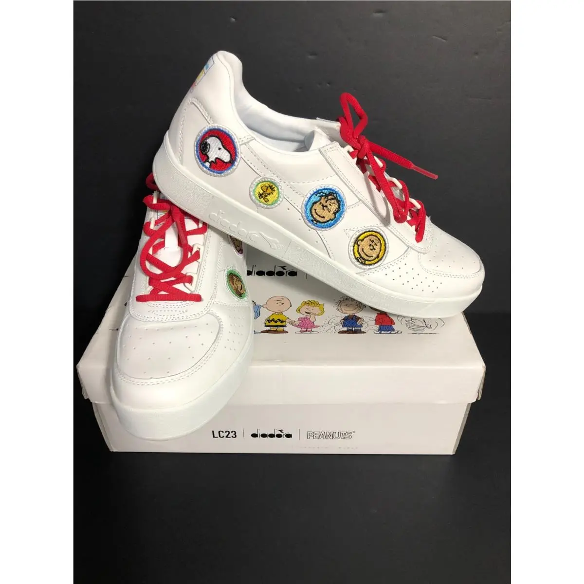 Other Diadora LC23 B. Elite Peanuts Men`s Sneakers Sz 11M White