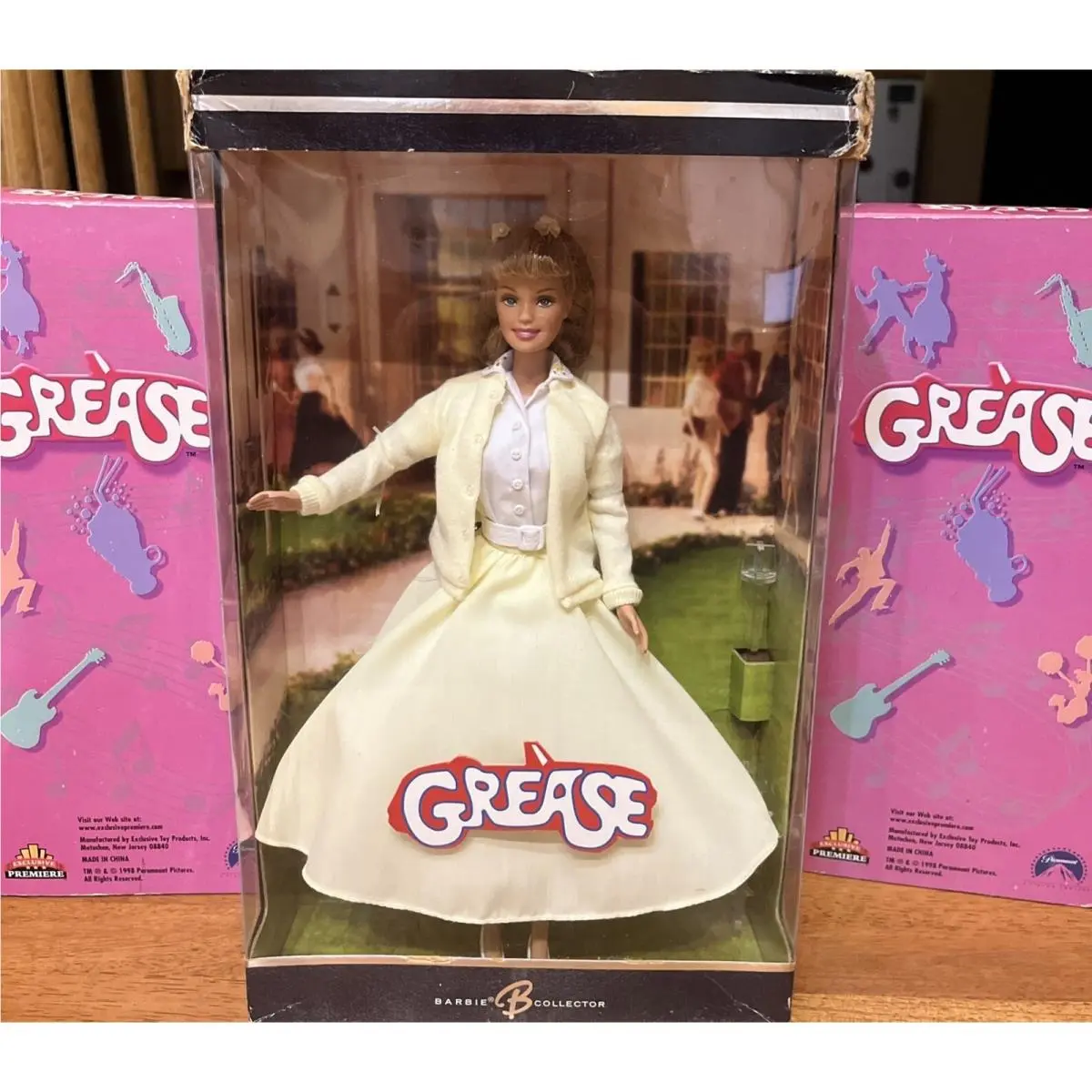 Collectible Barbie Doll Olivia Newton Johns As Sandy in Grease Movie