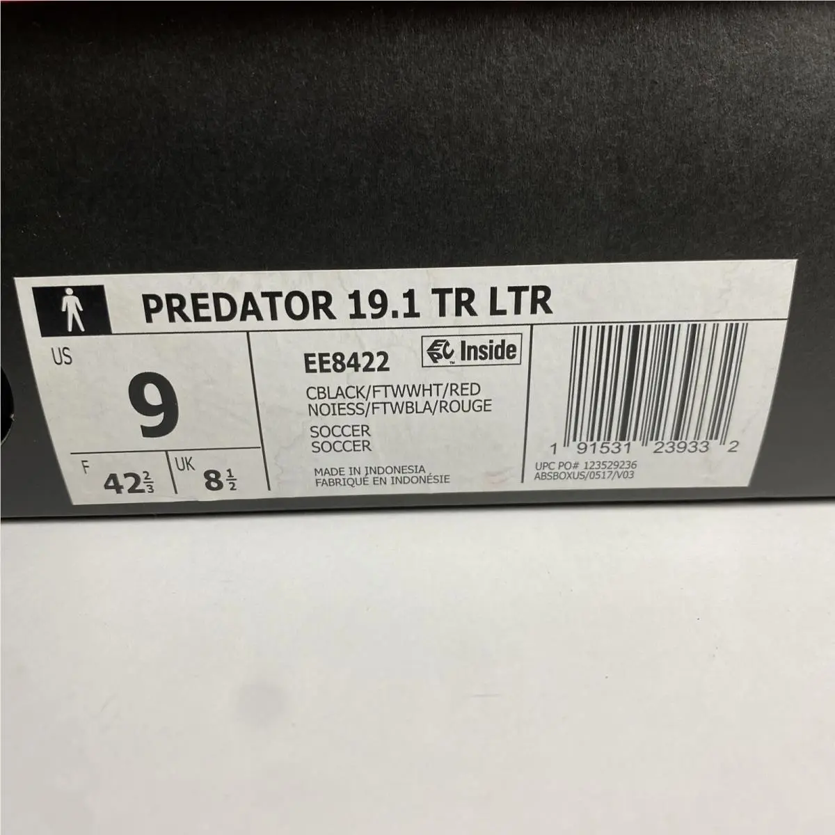 Adidas shoes - Adidas Predator 19.1 TR LTR - EE8422 - Multicolor (UPC: 0191531239332) 7