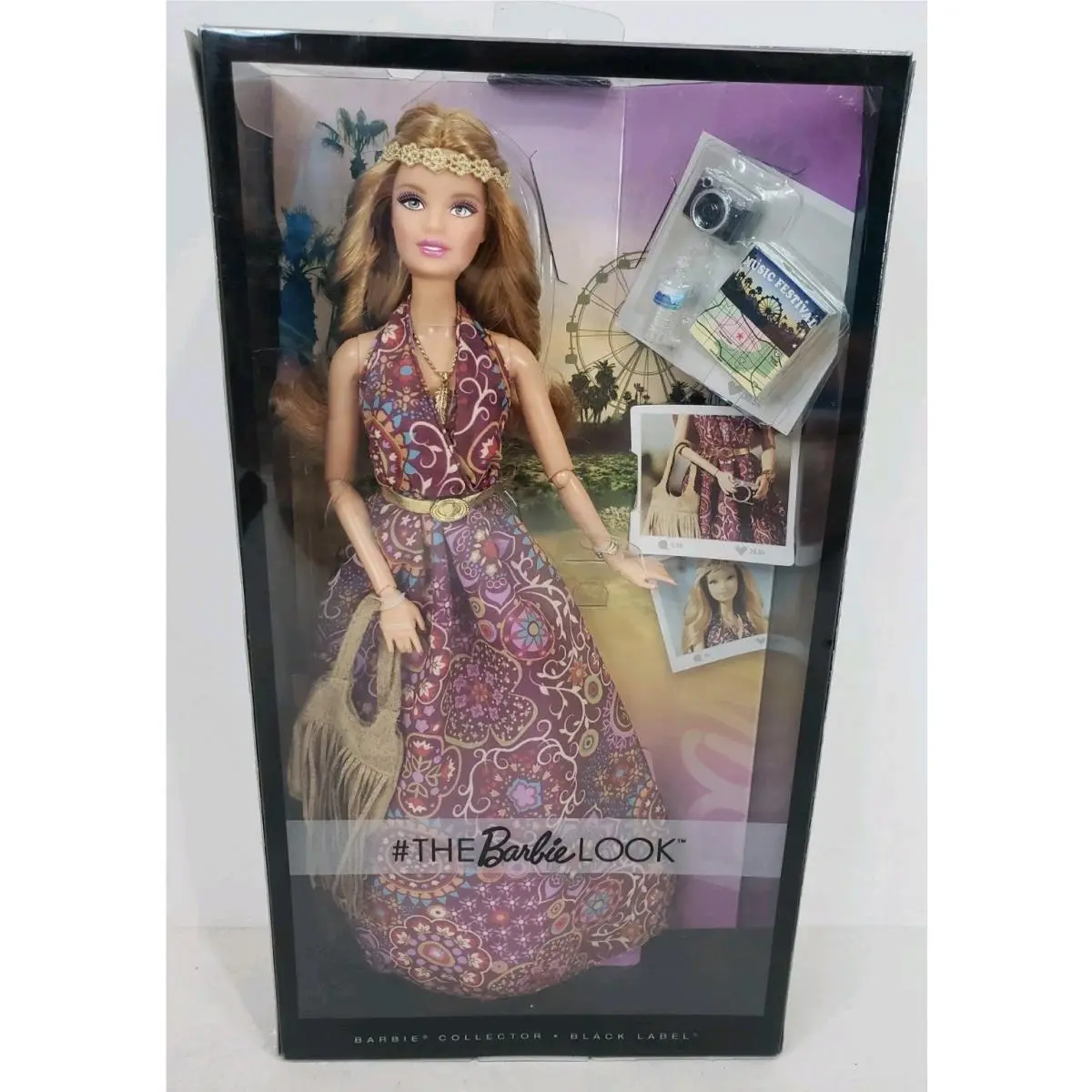 The Barbie Look Music Festival Boho Chic Doll 2015 Mattel DGY12