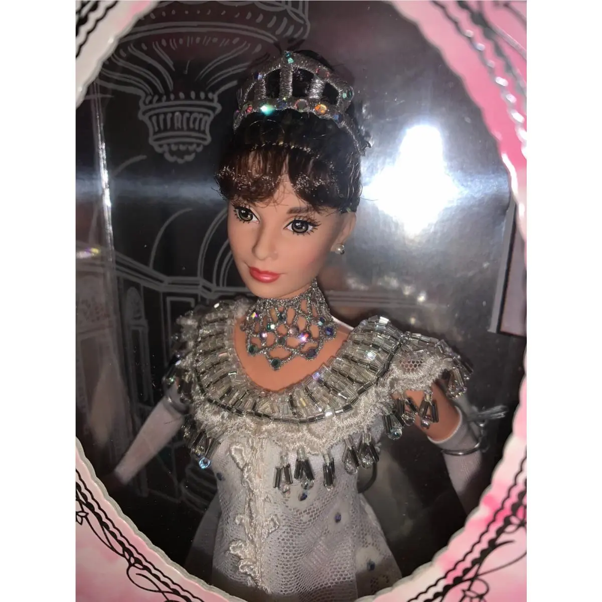 My Fair Lady Barbie Body w/ Audrey Hepburn Head Hybrid as Eliza Doolittle 2