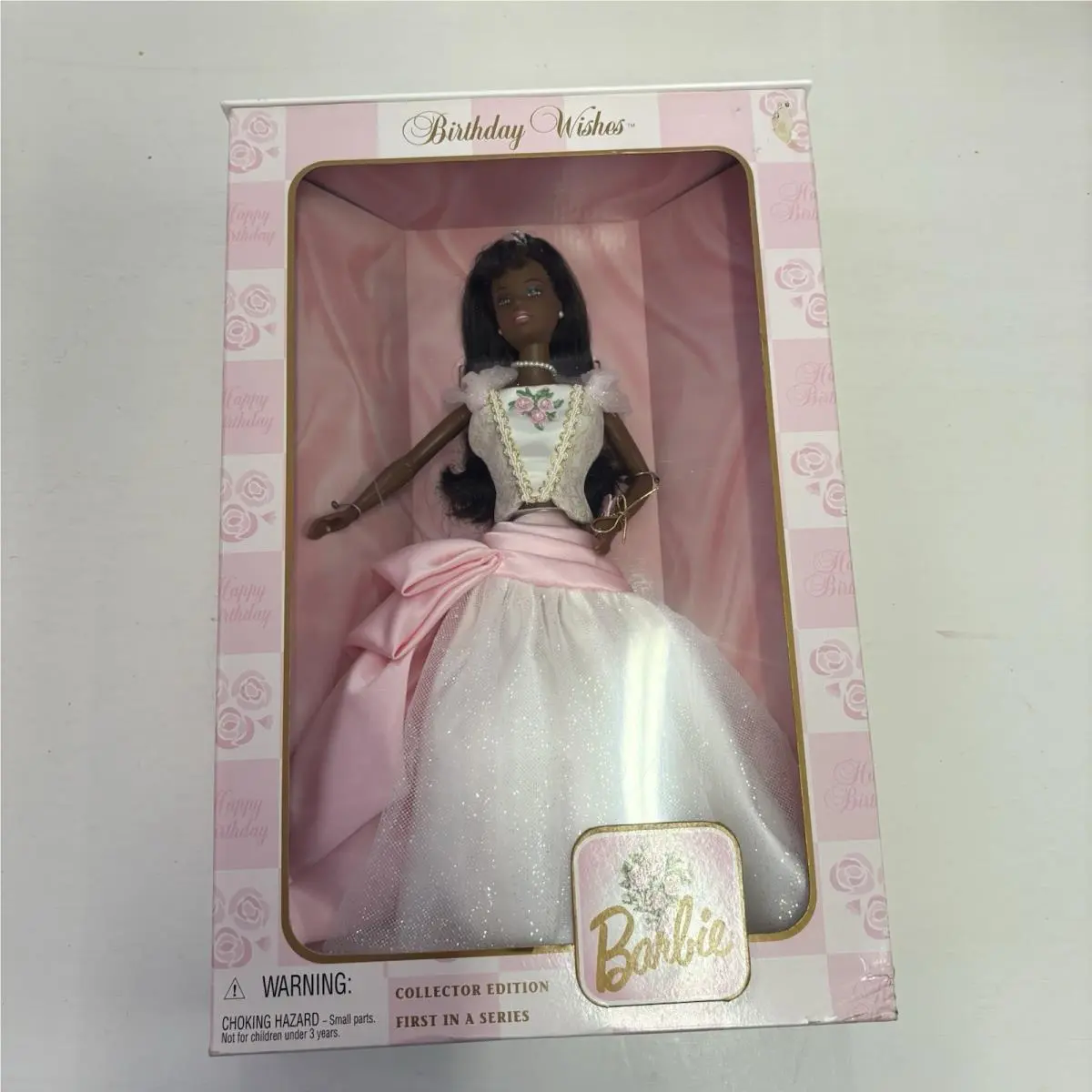 Barbie Birthday Wishes 1998 African American Collector Edition First Series