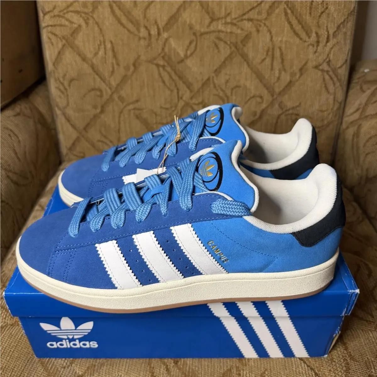 Campus 00s Bright Blue Dark Marine ID2049 – Men’s Size 7 by Adidas