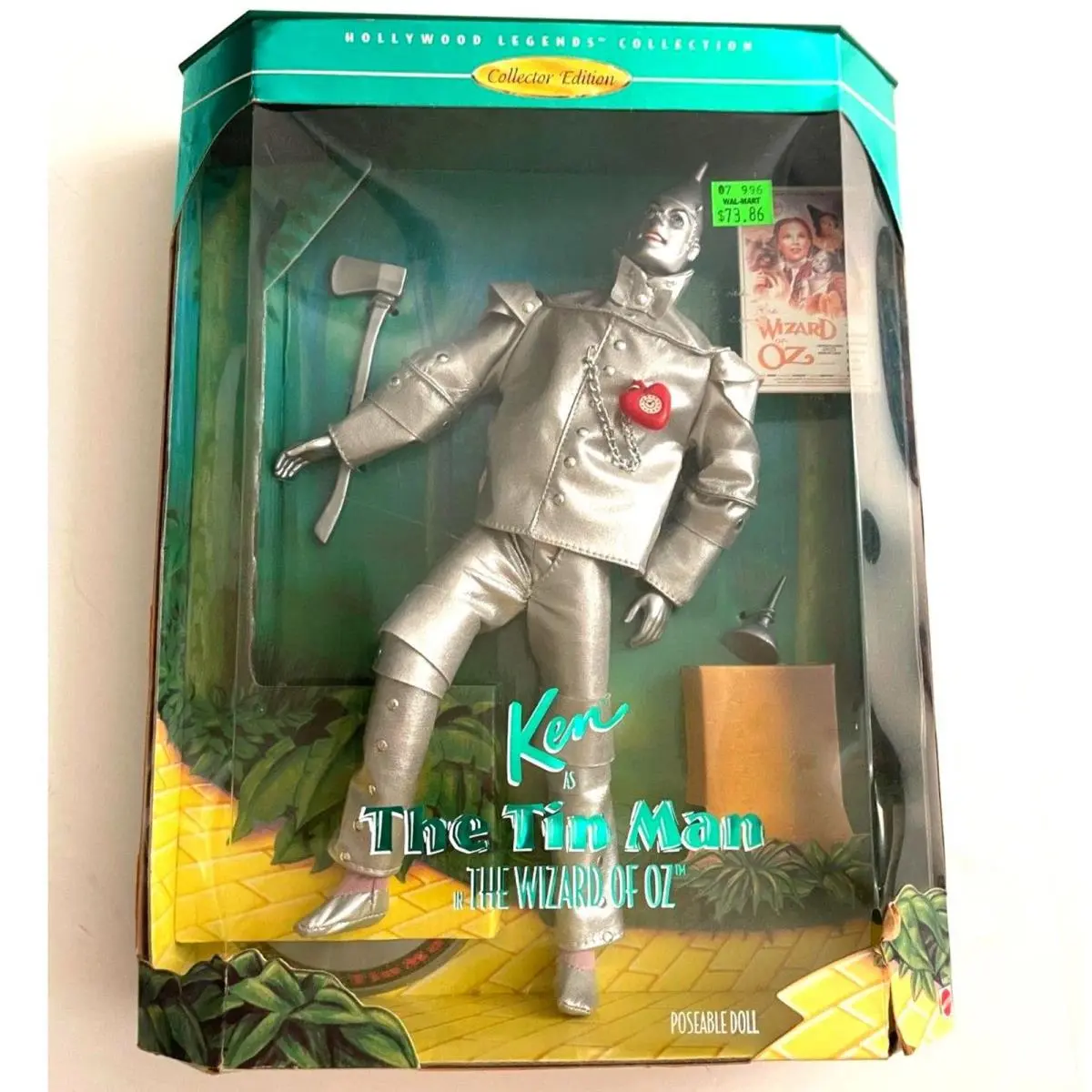 Holly Legend Collection 1995 Barbie The Wizard Of Oz Ken As The Tin Man