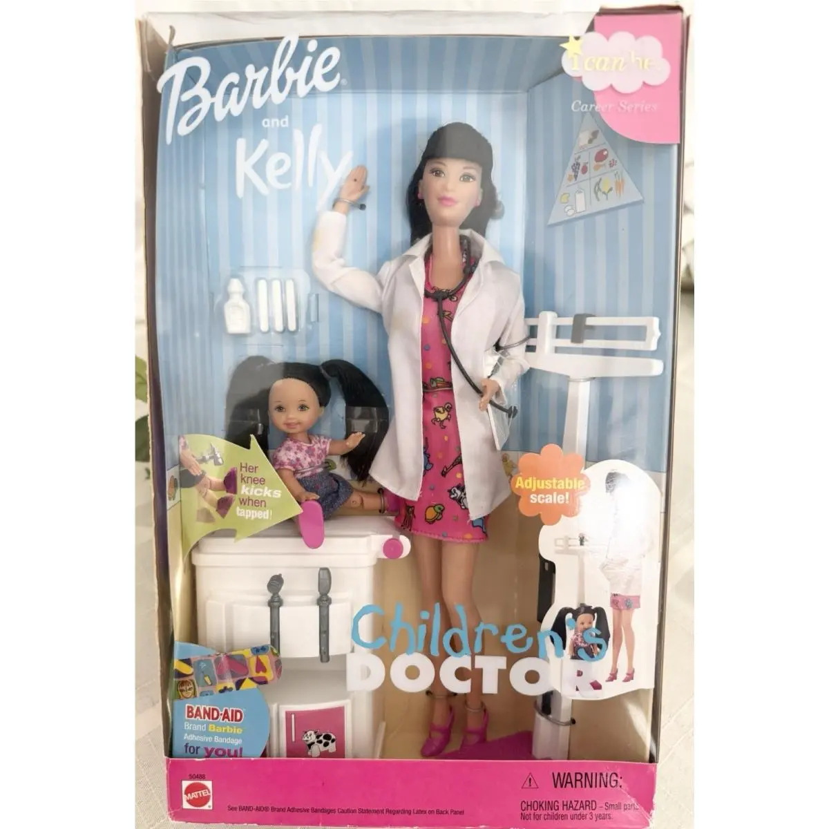 Barbie and Kelly I Can Doctor 2000 Mattel Vintage Brunette