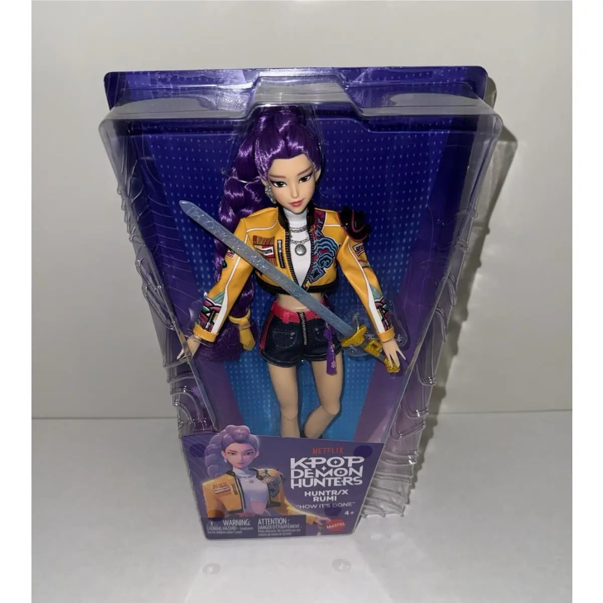 Kpop Demon Hunters Huntr/x Rumi How It`s Done Fashion Doll Mattel
