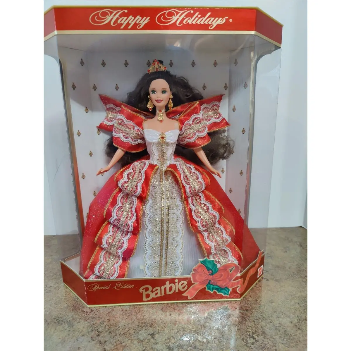 Barbie Doll Happy Holidays Mattel 1997 Special Edition-17832