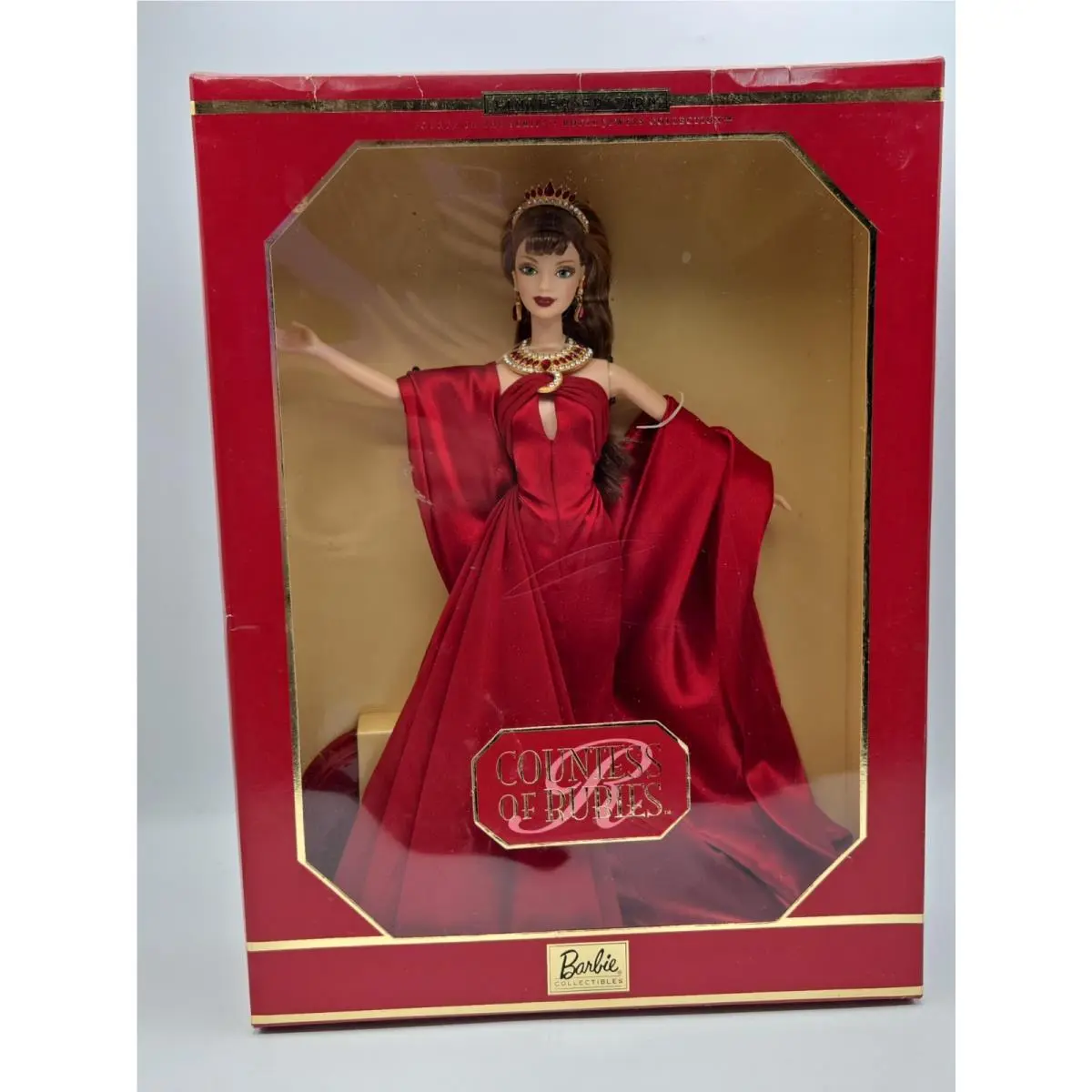 2000 Countess of Rubies Barbie Royal Jewels Collection Swarovski Crystals