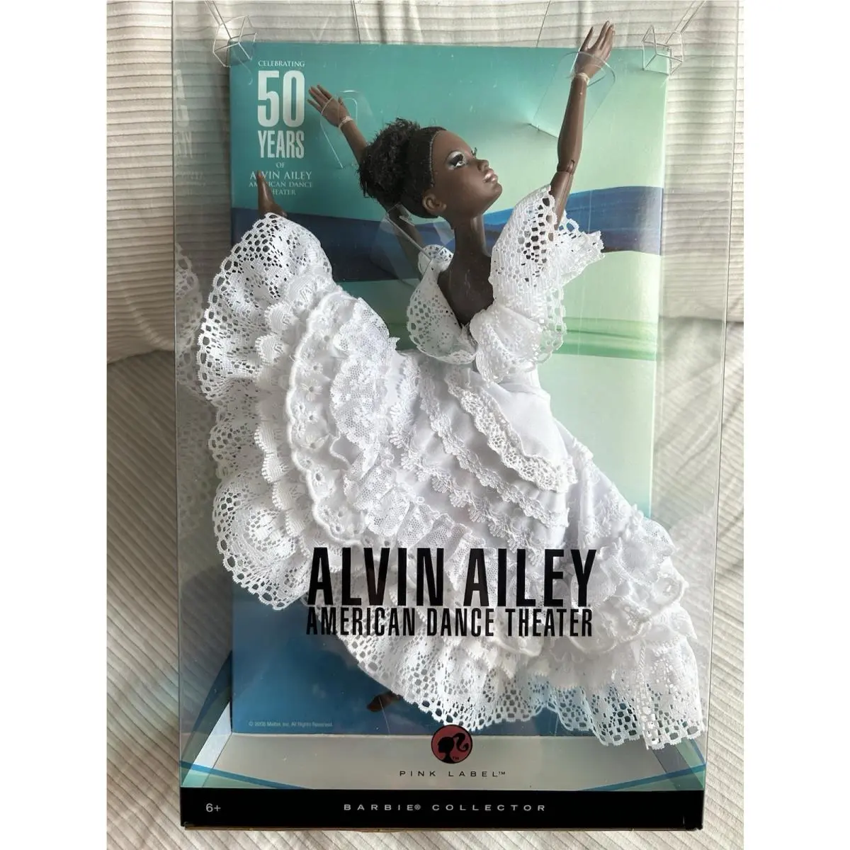 Alvin Ailey American Dance Theater Barbie Doll Nrfb Pink Label 2008 Mattel N4980