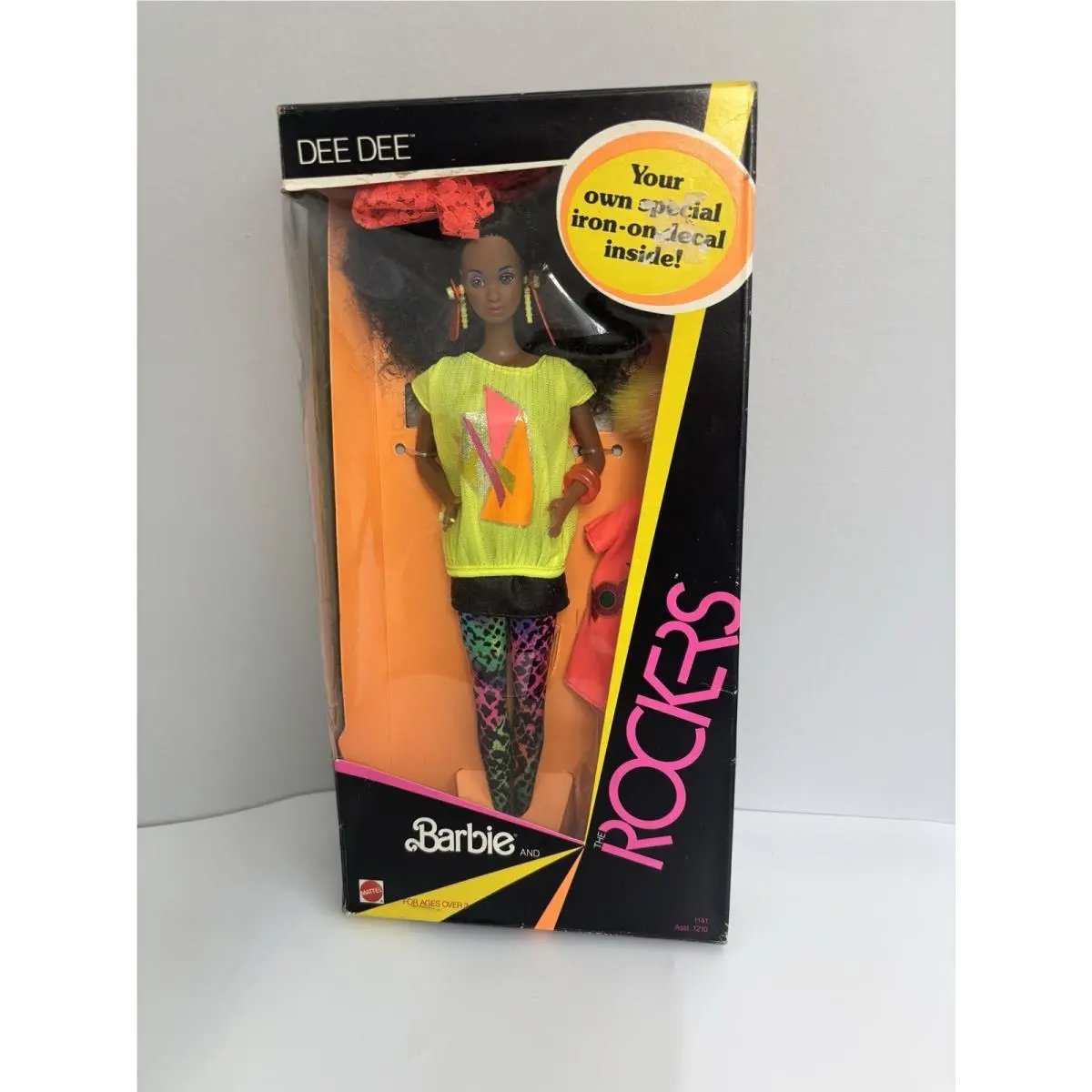 1985 Mattel Barbie and The Rockers Wave 1 “dee Dee” 1141 Nrfb Read