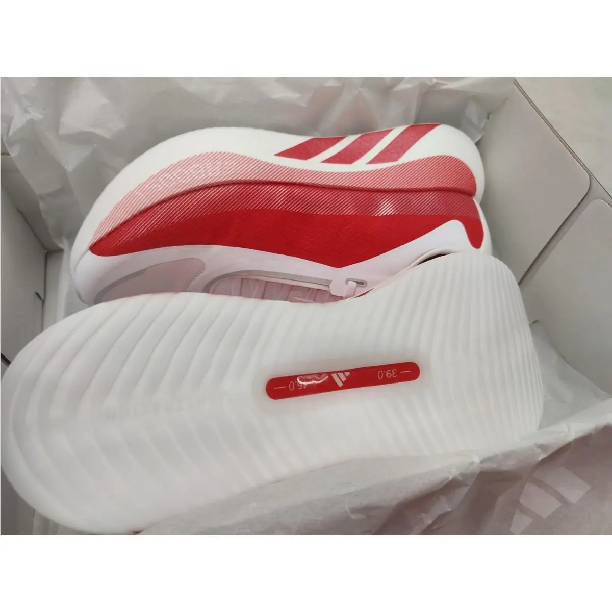Adidas shoes - adidas Hyperboost Edge M - Hyperboost Edge - KI1913 - Red, White (UPC: 198324617681) 3