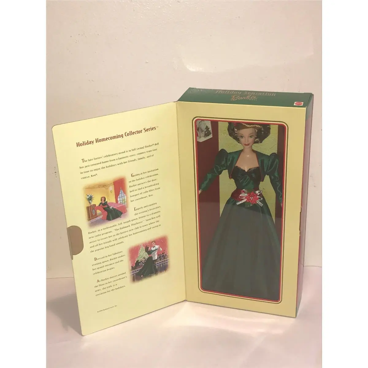 1998 Special Edition Hallmark Barbie Doll Holiday Sensation Poinsetta 19792