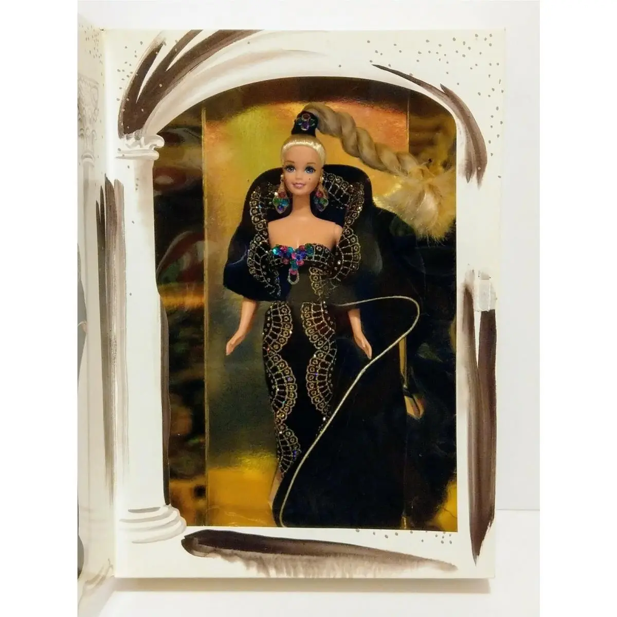 1995 Mattel Barbie Midnight Gala Classique Collection Vintage Barbie Doll