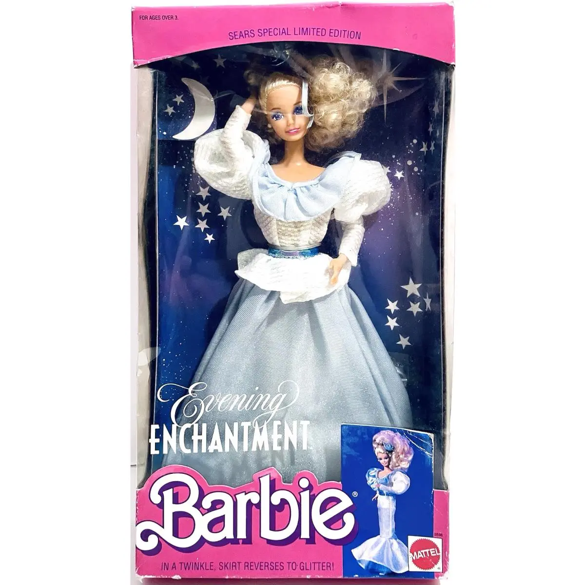 Mattel 1989 Barbie Evening Enchantment Limited Edition 11.5 Fashion Doll