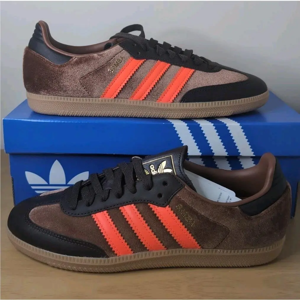Women`s Samba OG Preloved Brown Gum Sneakers Size 8.5 JS1393 by Adidas