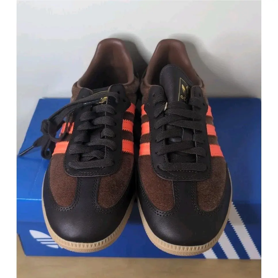 Adidas shoes - adidas Samba - Samba - JS1393 - Brown 1