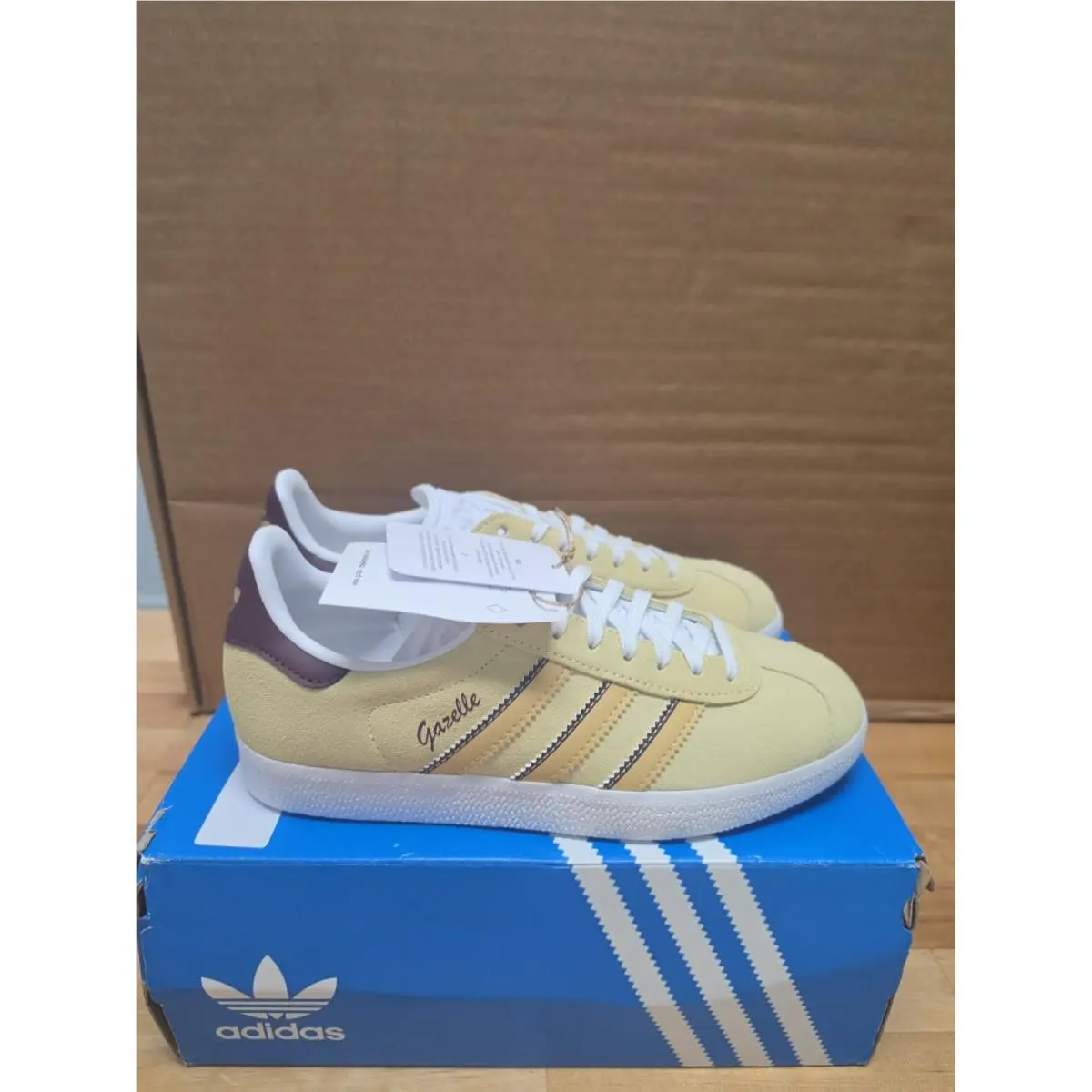 Adidas shoes - adidas Gazelle - Gazelle - IE0443 - Yellow 1